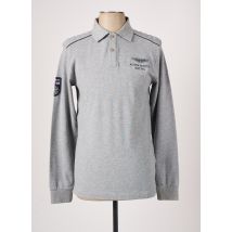 ASTON MARTIN - Polo gris en coton pour homme - Taille S - Modz