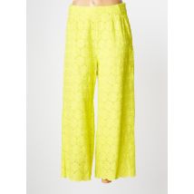 MARINA V - Pantalon 7/8 vert en coton pour femme - Taille 40 - Modz