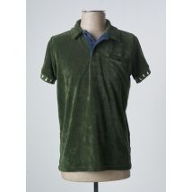 NZ RUGBY VINTAGE - Polo vert en coton pour homme - Taille XL - Modz