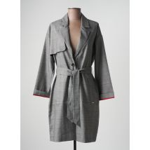 I.CODE (By IKKS) - Trench gris en polyester pour femme - Taille 40 - Modz