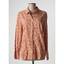 NICE THINGS - Chemisier orange en coton pour femme - Taille 42 - Modz