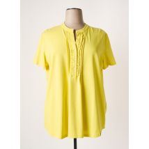 MARINA SPORT - Top jaune en coton pour femme - Taille 54 - Modz