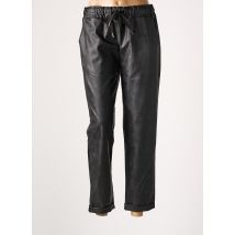 AROMA - Pantalon 7/8 noir en polyester pour femme - Taille 40 - Modz