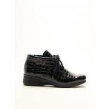 HIRICA - Chaussures de confort noir en cuir pour femme - Taille 39 - Modz