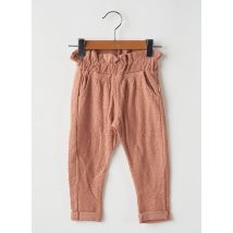 NOPPIES - Pantalon droit rose en coton pour fille - Taille 12 M - Modz