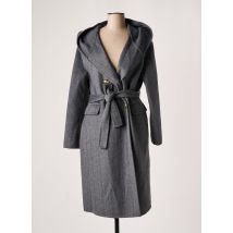 RELISH - Manteau long gris en laine pour femme - Taille 40 - Modz