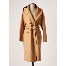 RELISH - Manteau long beige en laine pour femme - Taille 44 - Modz