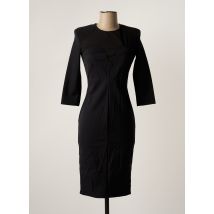 RELISH - Robe mi-longue noir en polyamide pour femme - Taille 42 - Modz
