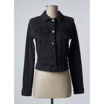 NOISY MAY - Veste en jean noir en coton pour femme - Taille 36 - Modz