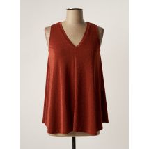 PLEASE - Top marron en viscose pour femme - Taille 40 - Modz