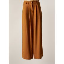 PLEASE - Pantalon large jaune en polyester pour femme - Taille 40 - Modz