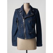 SCHOTT - Veste en jean bleu en coton pour femme - Taille 36 - Modz