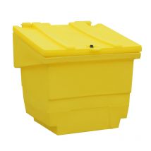 Yellow General Purpose Polyethylene Storage Container - Static - 600L capacity