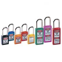 Master Lock 411 76mm Zenex Safety Lockout Padlock - Black