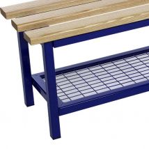 Evolve Mesh Shoe Rack for 3.0m wide Evolve Mezzo Double Benches