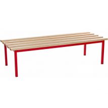 Square Frame Evolve Mezzo Double Bench 2.5m w x 595mm d x 450mm h