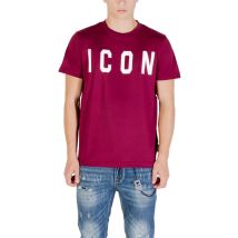 Icon Herren T-Shirt Bordeaux 491609, Größe XS
