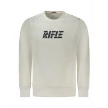 RIFLE Herren Sweatshirt Weiß, Größe 2XL