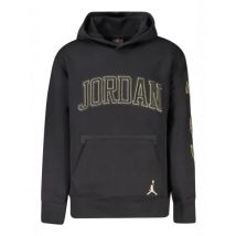 Jordan Herren Sweatshirt mit Reißverschluss Schwarz, Größe 10-12A