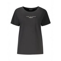 FREDDY Damen Kurzarm TShirt Schwarz, Größe M