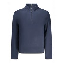 NORWAY 1963 Norwegen 1963 Herren Blaues Sweatshirt mit Reißv, Größe M