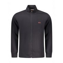 RIFLE Herren Blaues Sweatshirt mit Reißverschluss, Größe 2XL