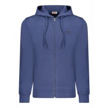 RIFLE Herren Sweatshirt Blau mit Reißverschluss, Größe L
