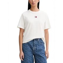 Tommy Hilfiger Jeans Damen T-Shirt Weiß 497698, Größe XS