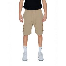 Pharmacy Herren Bermuda Shorts Beige Baumwolle Frühling Somm, Größe L