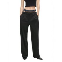 Karl Lagerfeld Jeans Damen Hose Schwarz 507676, Größe XS