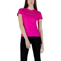 Karl Lagerfeld Jeans Damen T-Shirt Fuchsinrot 507673, Größe XS