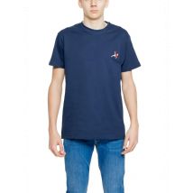 Hydra Clothing Hydra Sommer T-Shirt Blau Baumwolle Herren 47, Größe L