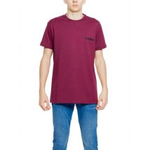Hydra Clothing Hydra Herren T-Shirt Bordeaux Baumwolle, Größe M