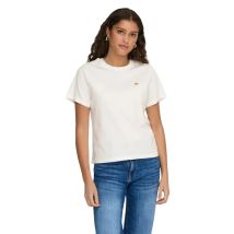 Jacqueline De Yong Damen T-Shirt Weiß 514464, Größe XS