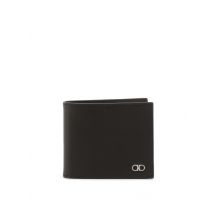 Ferragamo Herren Leder Geldbörse Schwarz - Italienische Eleg