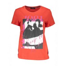 GUESS JEANS Damen Kurzarm-T-Shirt Rot W1RI49I3Z00_ROSSO_G5N1, Größe XS