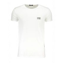 Cavalli Class Herren T-Shirt Weiß QXO03AJD003_BI00053, Größe XL