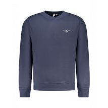 ACCADEMIA MILITARE Herren SWEATSHIRT Blau W5S616-7014_BL044, Größe M