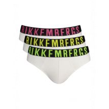 Bikkembergs Herren Slip Weiß BKK1USP16TR_BIWHIASS, Größe 2XL