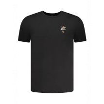 AERONAUTICA MILITARE Herren Outdoor-T-Shirt Schwarz SCOTI005J508_NE34300, Größe M