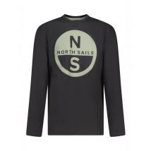 North Sails Jungen T-SHIRT Schwarz 795230000_NE0999, Größe 14A