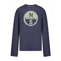 North Sails Jungen T-SHIRT Blau 795230000_BL0802, Größe 10A