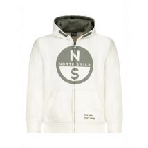 North Sails Jungen Sweatshirt Weiß 794476000_BI0105, Größe 8A