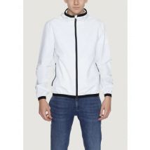 Suns Moderne Herren-Kapuzenjacke Weiß, Größe XL