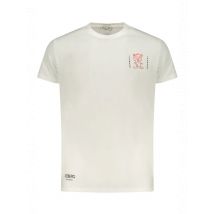 ICEBERG Herren Kurzarm-T-Shirt Weiß ICE25MTS02_BIWHITE, Größe L