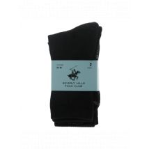 Beverly Hills Polo Club " Herren Crew Socken Schwarz", Größe 35-38