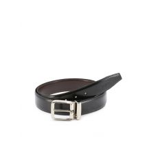 Ungaro Herren Gürtel Braun Leder Reversibel Италия