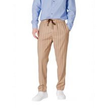 Gianni Lupo Herren Hose Beige 484806, Größe S