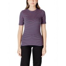 Ichi Sommerstreifen T-Shirt, Größe XS