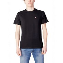 Napapijri Herren T-Shirt Schwarz 483655, Größe M